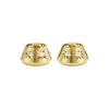 Georg Jensen 2024 Fyrfadslys 2 stk, guld> Lysestager
