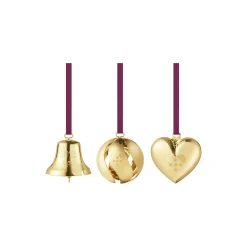Clearance Georg Jensen 2025 Juleornamentsæt 3 stk., guld