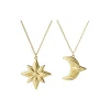 Best Georg Jensen 2024 Ornamentsæt stjerne & måne, guld