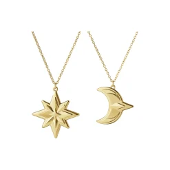 Best Georg Jensen 2024 Ornamentsæt stjerne & måne, guld