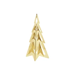 Georg Jensen 2024 Træ medium, guld> Pynt