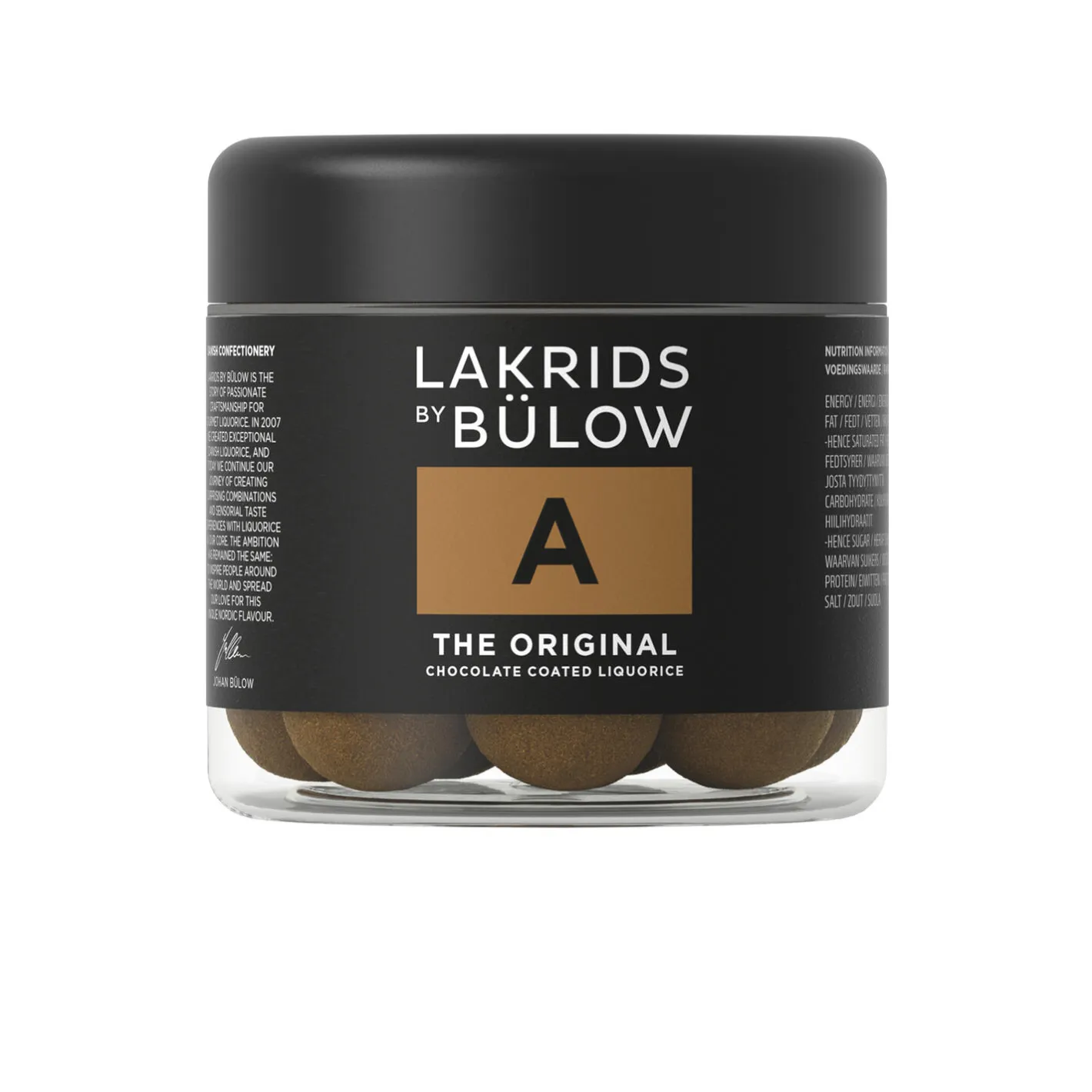 Lakrids by Bülow A - THE ORIGINAL, small> Delikatesser