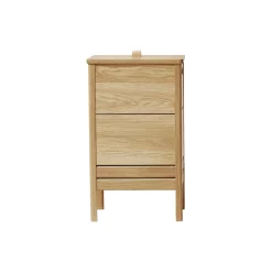 Best Form & Refine A Line Laundry Box, oiled oak