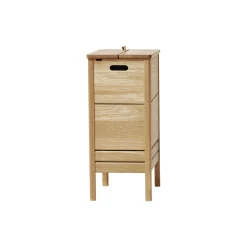 Best Form & Refine A Line Laundry Box, oiled oak