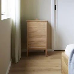 Best Form & Refine A Line Laundry Box, oiled oak
