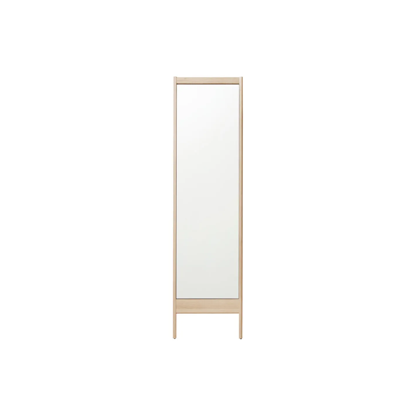 Clearance Form & Refine A Line Mirror, white oak