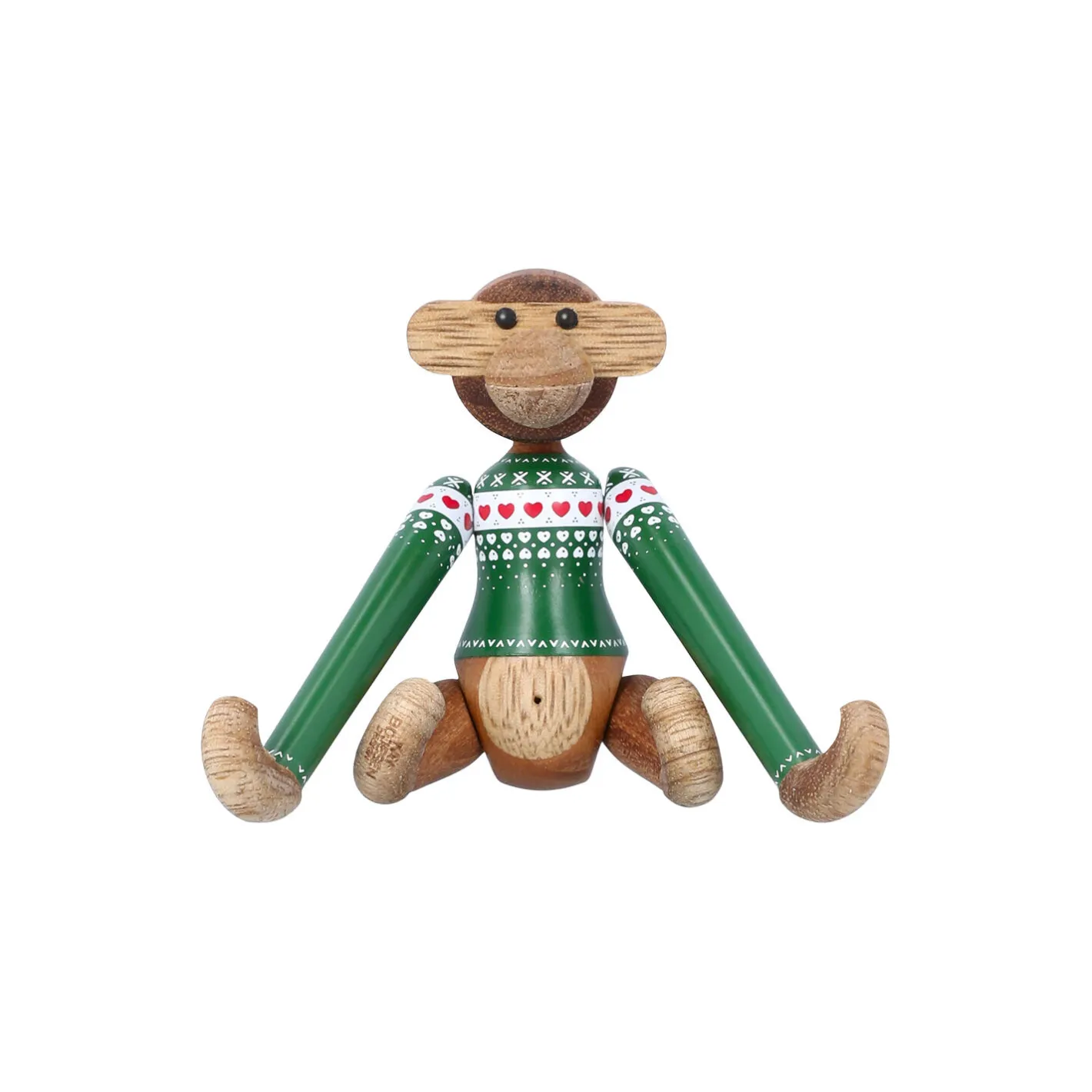 Kay Bojesen Denmark Abe Julesweater 2025 Mini, grøn> Figurer & Glaskunst