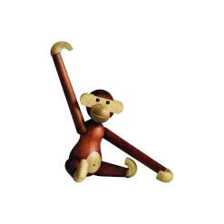 Kay Bojesen Denmark Abe lille, teak/limba> Figurer & Glaskunst