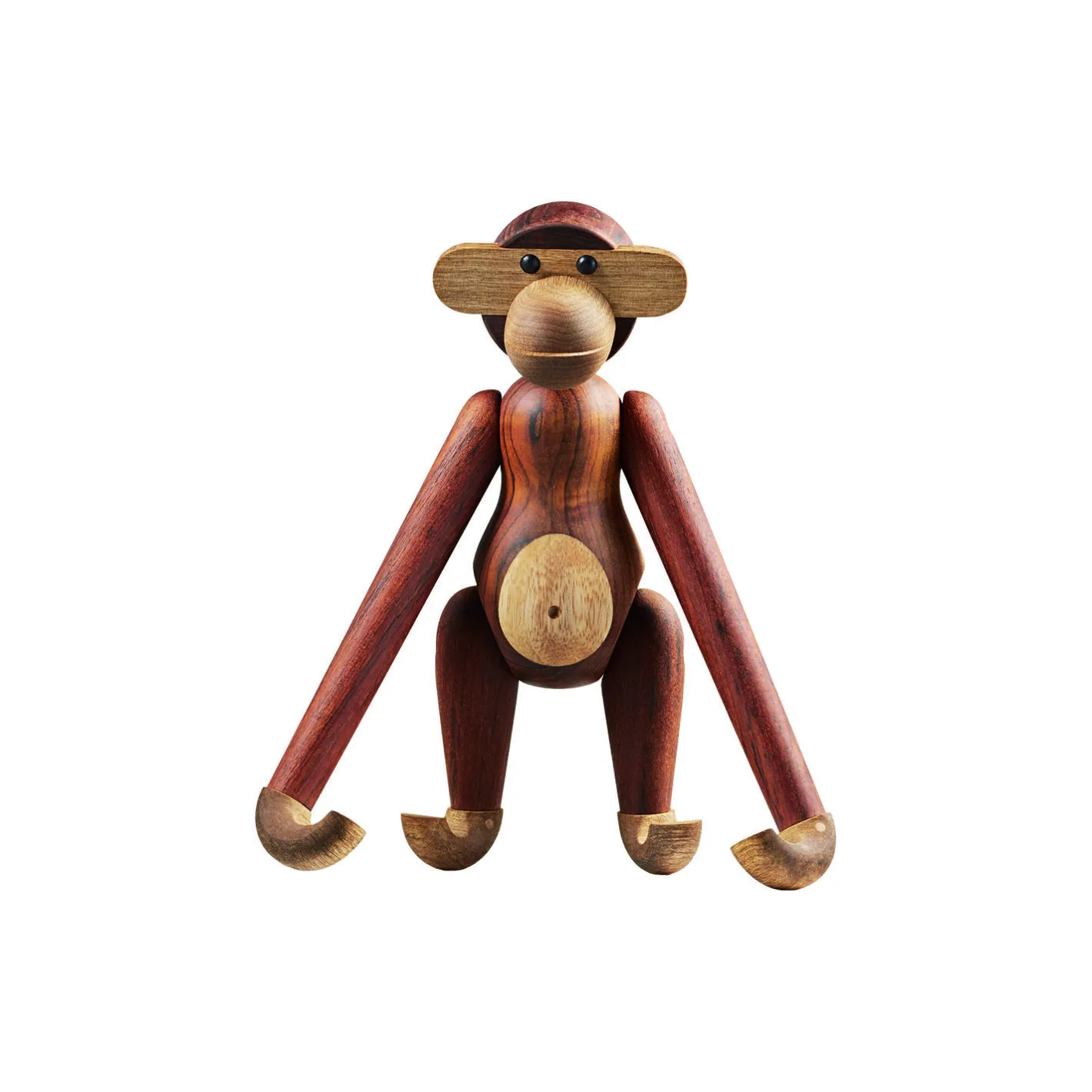Kay Bojesen Denmark Abe mellem, teak/limba> Figurer & Glaskunst