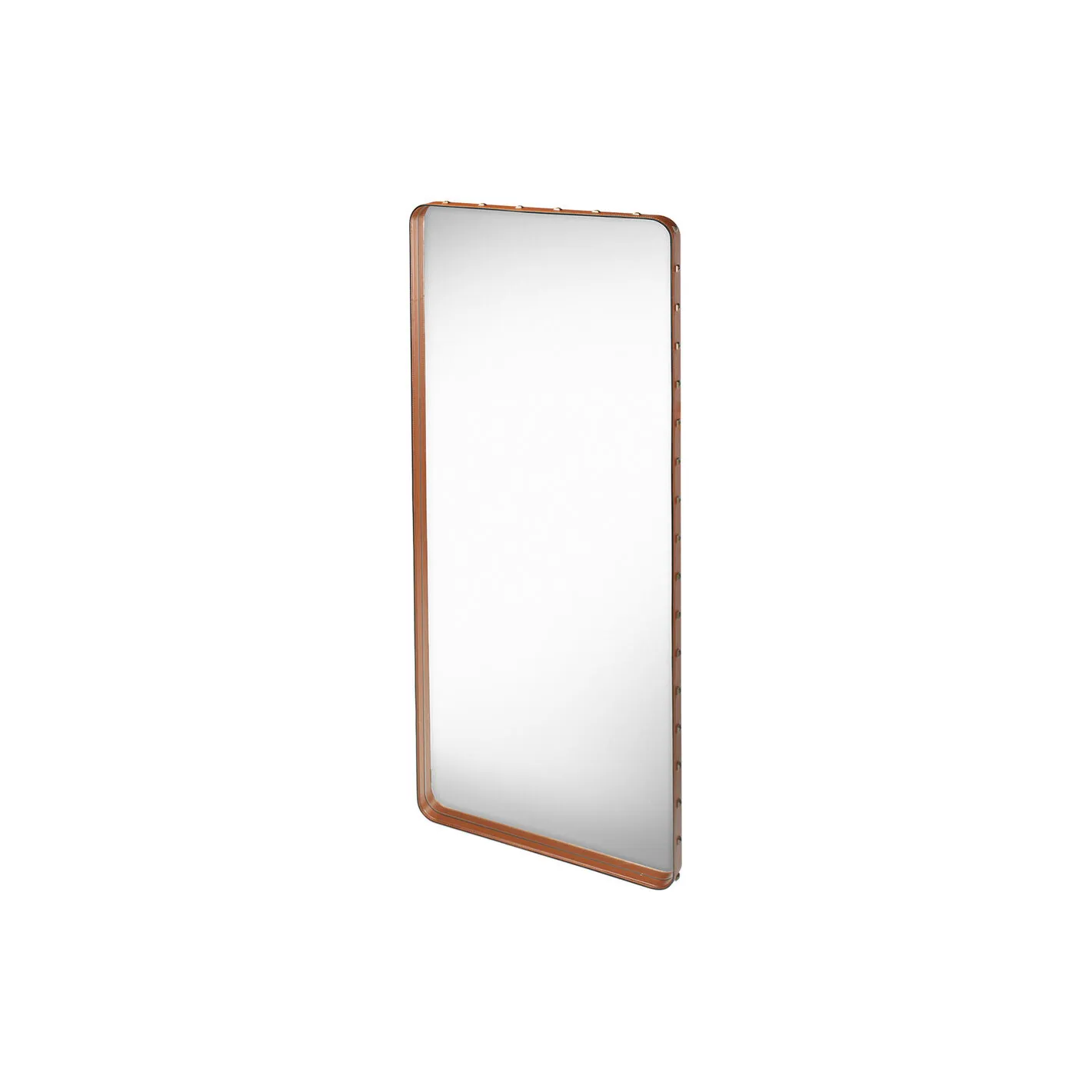 Hot GUBI Adnet Rectangular Wall Mirror, tan