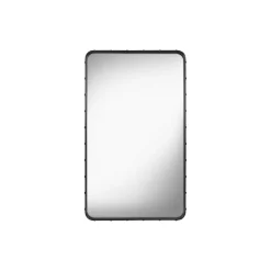 GUBI Adnet Rectangular Wall Mirror, black> Vægspejle