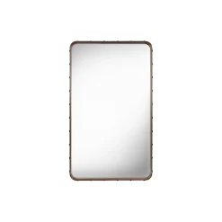 GUBI Adnet Rectangular Wall Mirror, tan> Vægspejle
