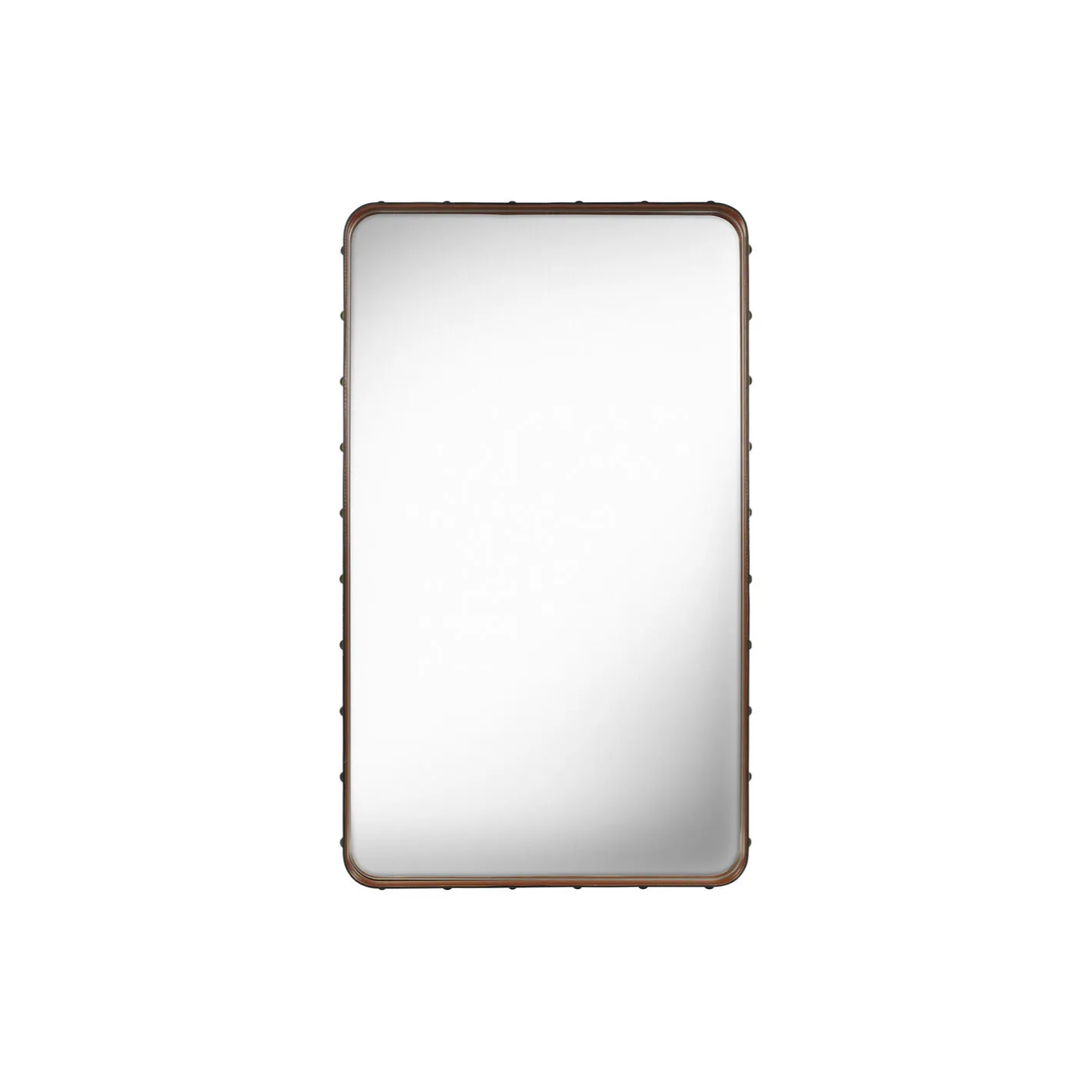 GUBI Adnet Rectangular Wall Mirror, tan> Vægspejle