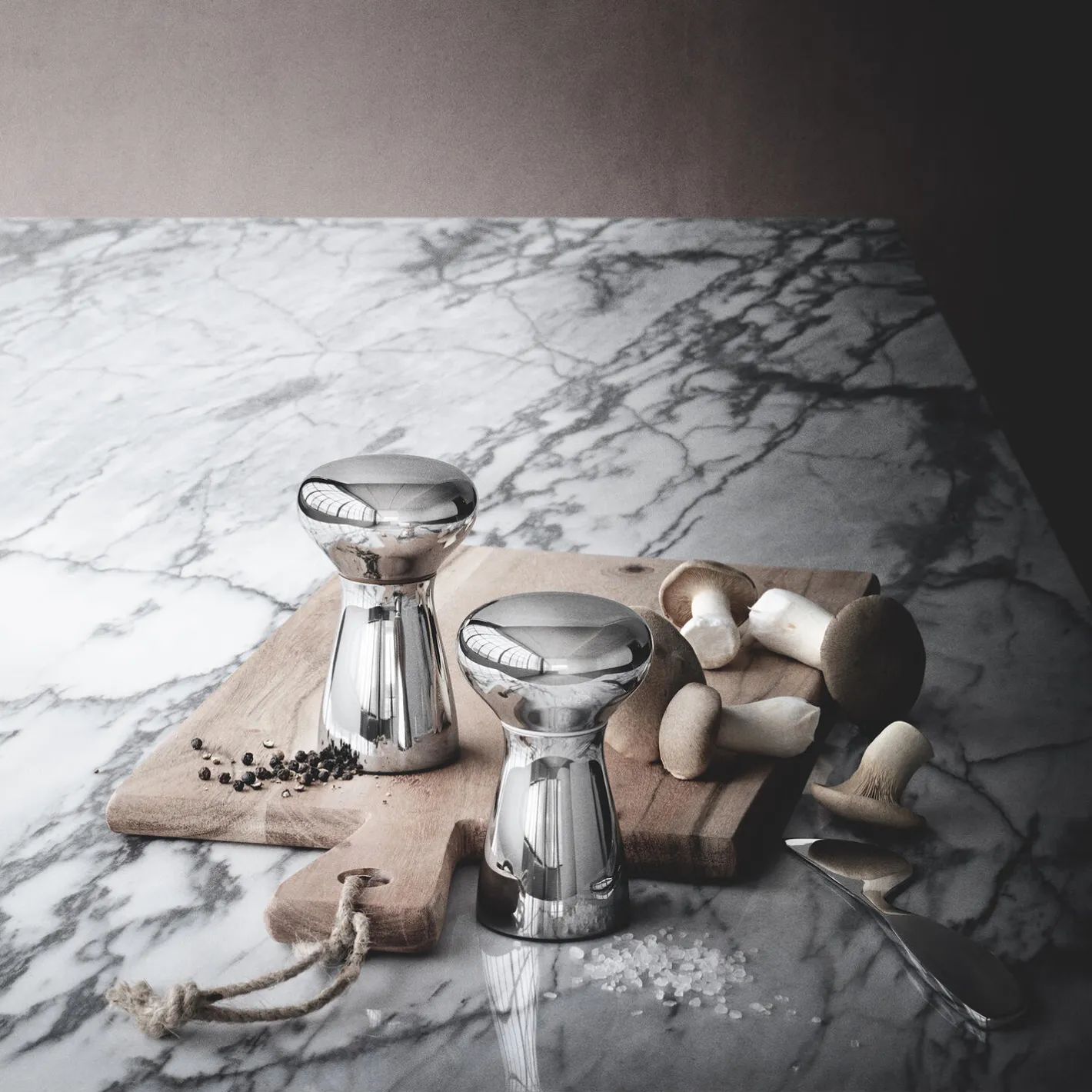 Online Georg Jensen Alfredo salt- og peberkværn