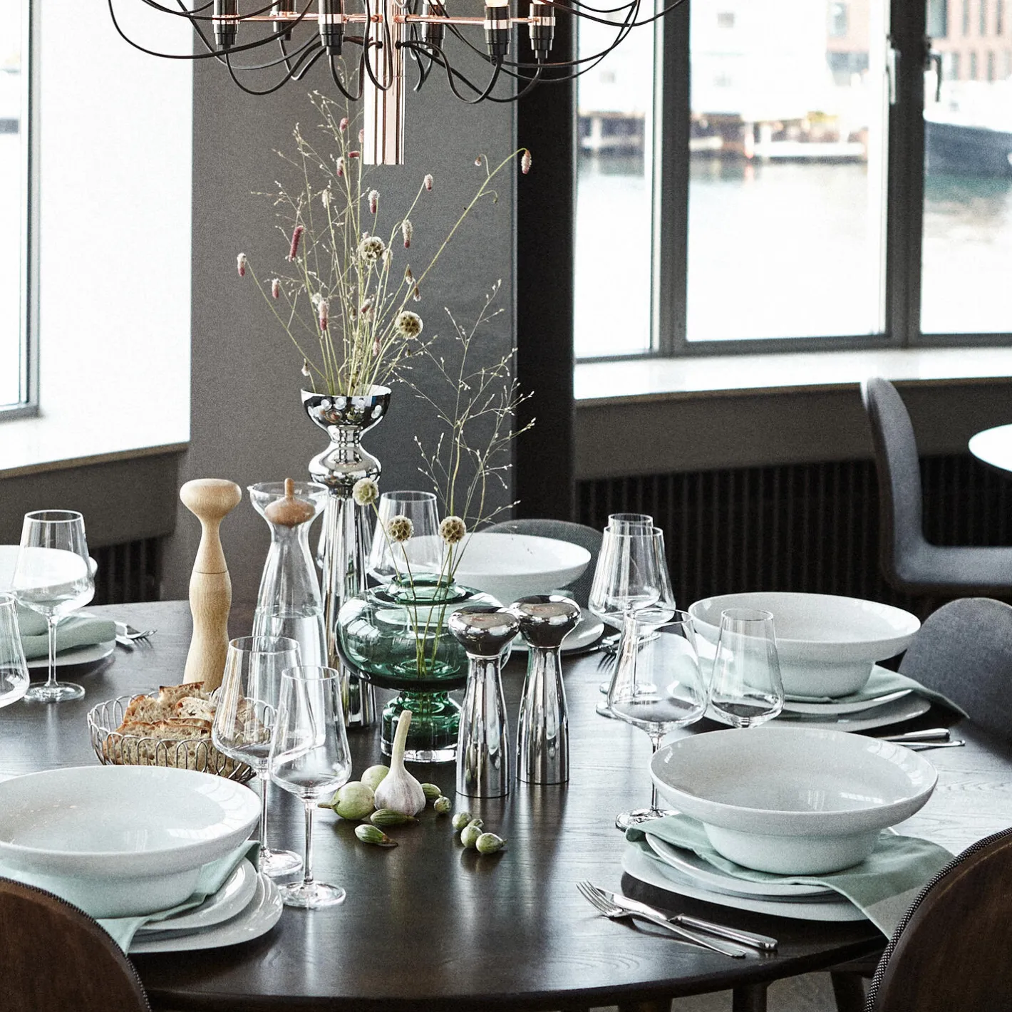 Georg Jensen Alfredo salt- og peberkværn> Køkkenudstyr