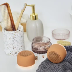 New Kreafunk aLIGHT Bluetooth højtaler waffle orange