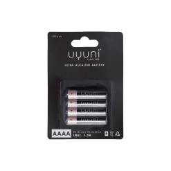 Clearance Uyuni Lighting Alkaline Batteries AAAA 4 pcs