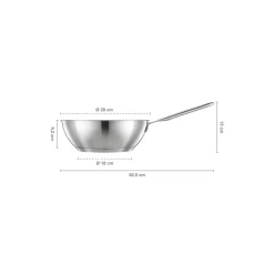 Outlet Fiskars All Steel Pure wok Ø 28 cm