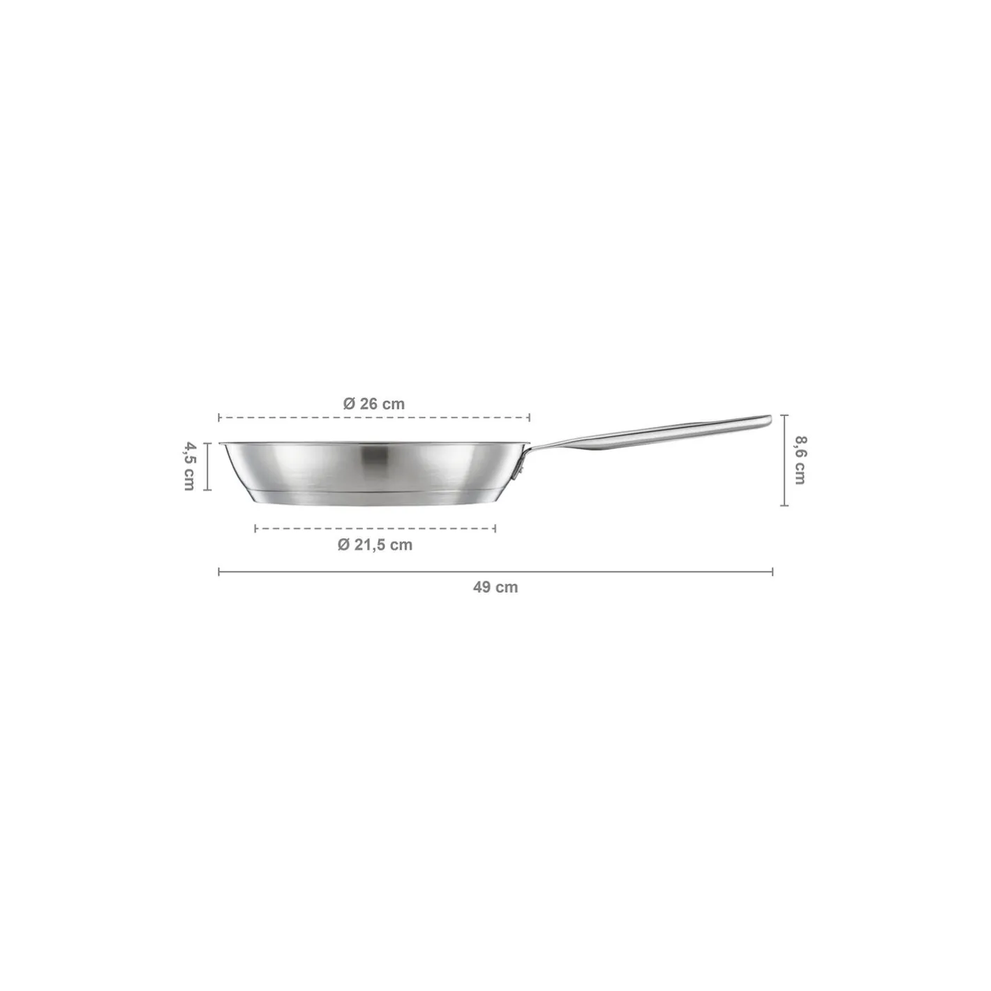 Discount Fiskars All Steel stegepande Ø 26 cm