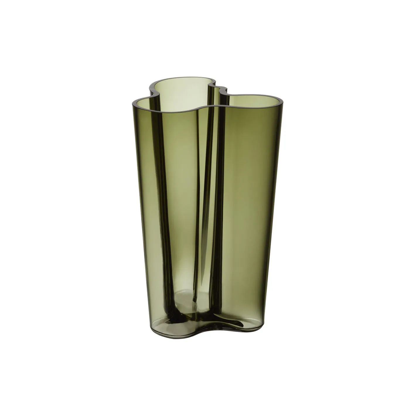 Discount Iittala Alvar Aalto vase 25 cm, moss green