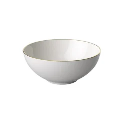 Villeroy & Boch Anmut Gold Individual skål, hvid/guld> Tallerkener