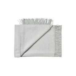 Best Silkeborg Uldspinderi Arequipa plaid, 00434 light grey