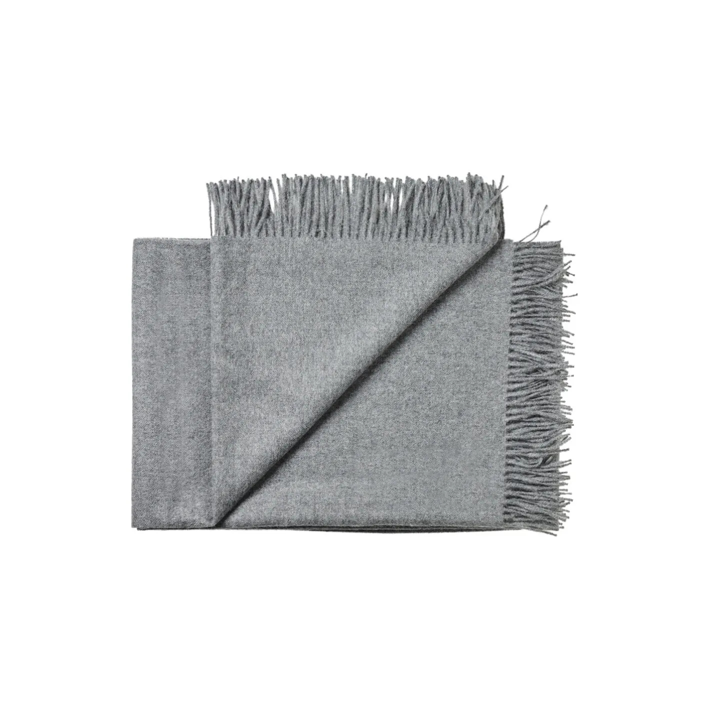 Online Silkeborg Uldspinderi Arequipa plaid, 00435 medium grey