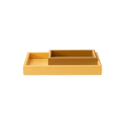 Montana Furniture ARRANGE - sæt af 2 bakker, acacia/amber> Skåle, Bakker & Fade