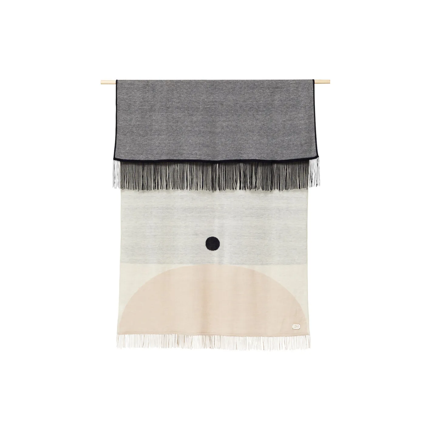 Best Form & Refine Aymara Throw, pattern cream beige