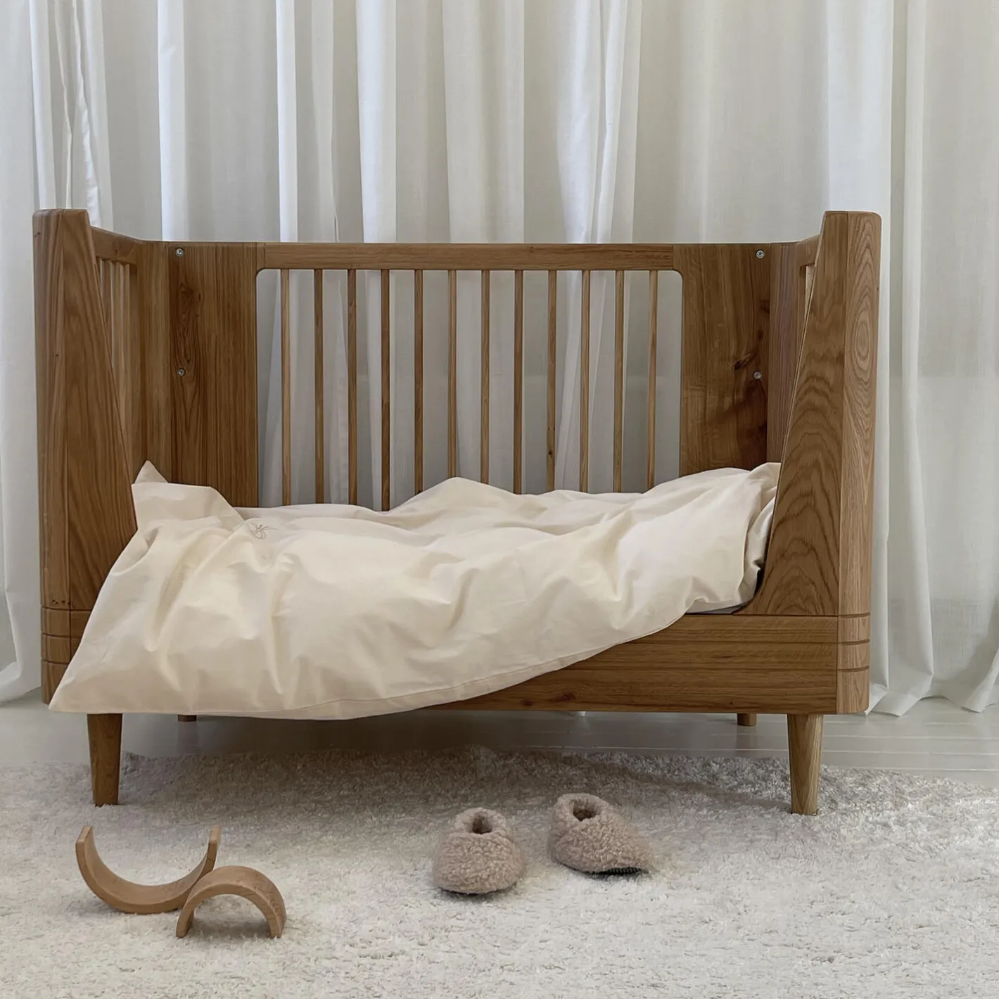 Best We Are Bitte Baby sengetøj, konkylie oat med konkylie