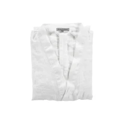 Illums Bolighus Collection Badekåbe, white>Dame Nattøj & Loungewear|Badekåber