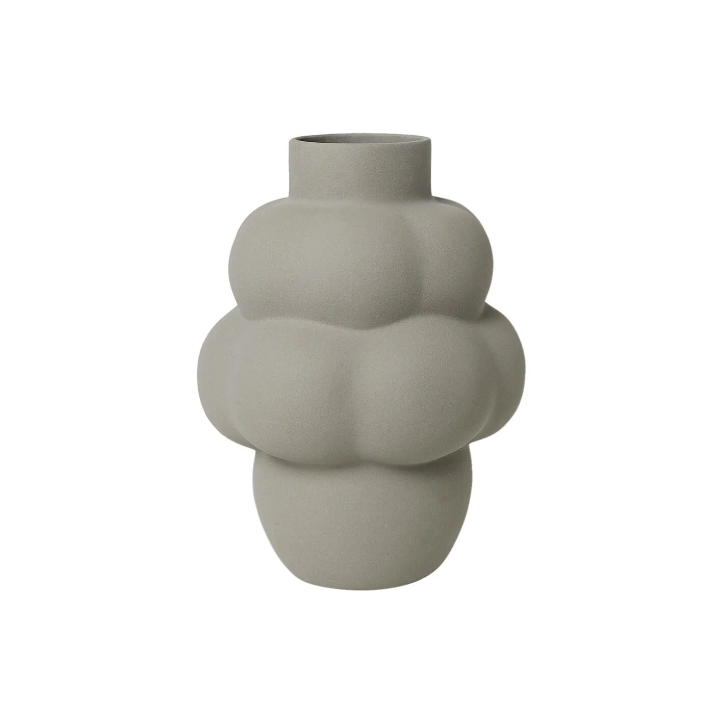 Hot Louise Roe Balloon vase 04 petit, sanded grey