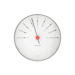 Arne Jacobsen Clocks Bankers væghygrometer> Ure