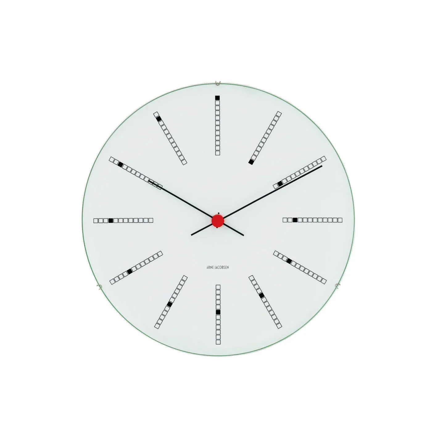 Arne Jacobsen Clocks Bankers vægur, hvid> Ure