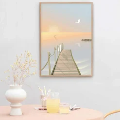 Hot ViSSEVASSE BATHING BRIDGE plakat