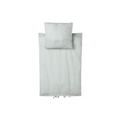 MarMar Copenhagen Bed Linen Baby, floral stripe>Børn Soveudstyr|Sengetøj