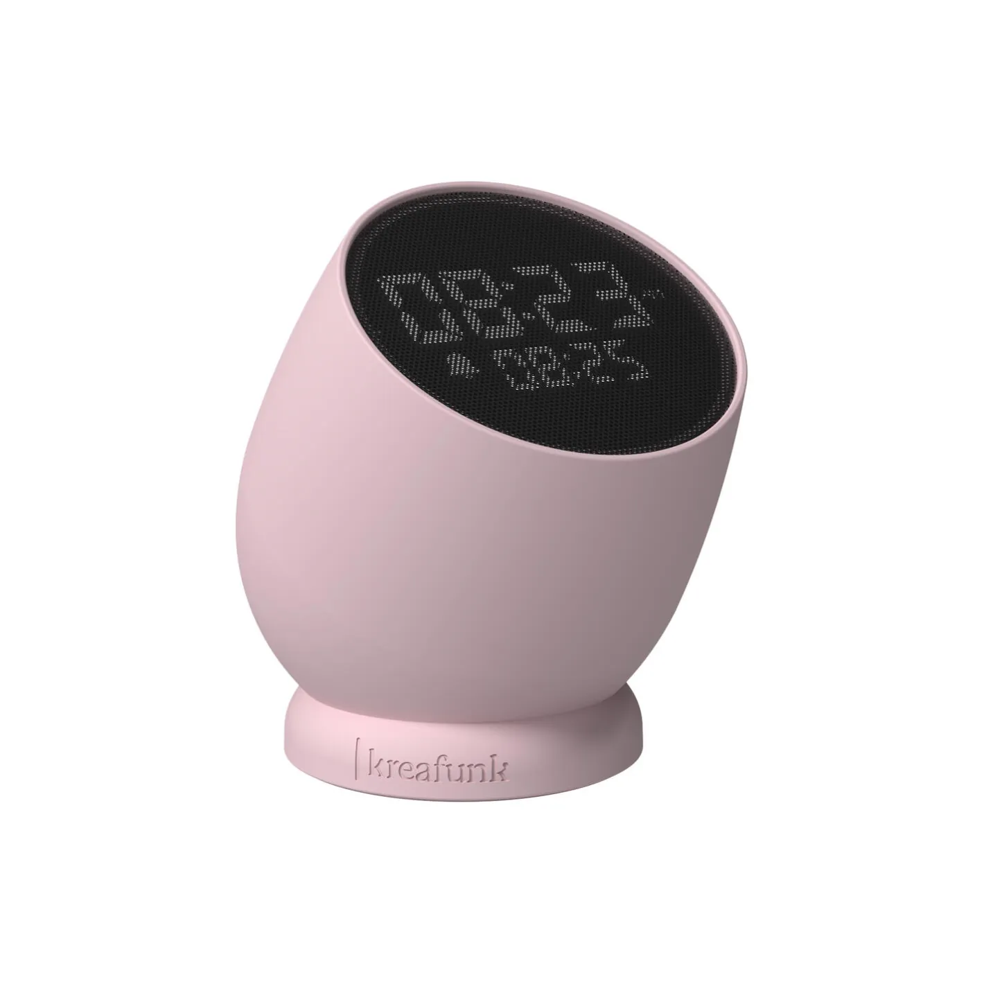 Outlet Kreafunk Bell Alarm Clock med højtaler dusty rose