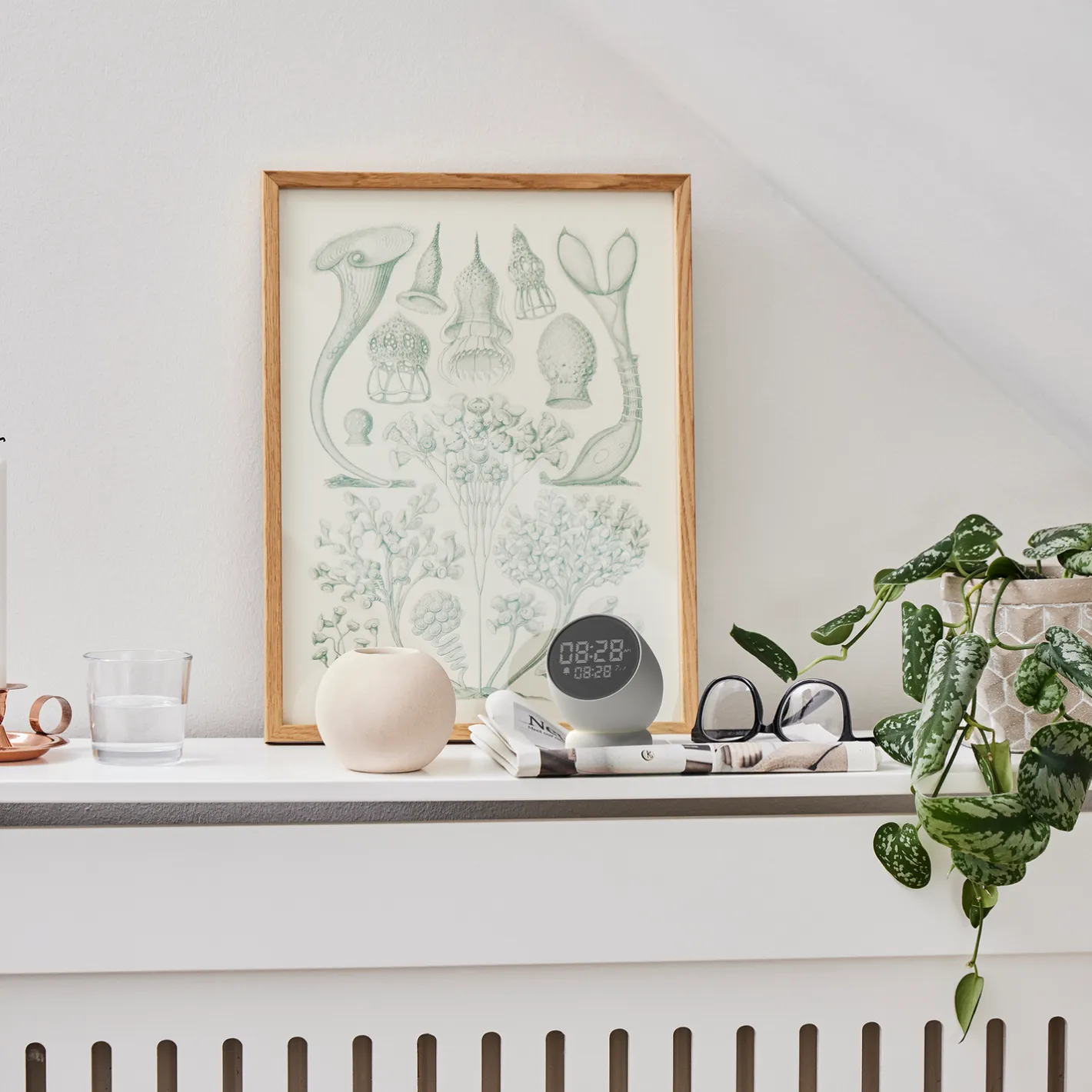 Kreafunk Bell Alarm Clock med højtaler> Ure