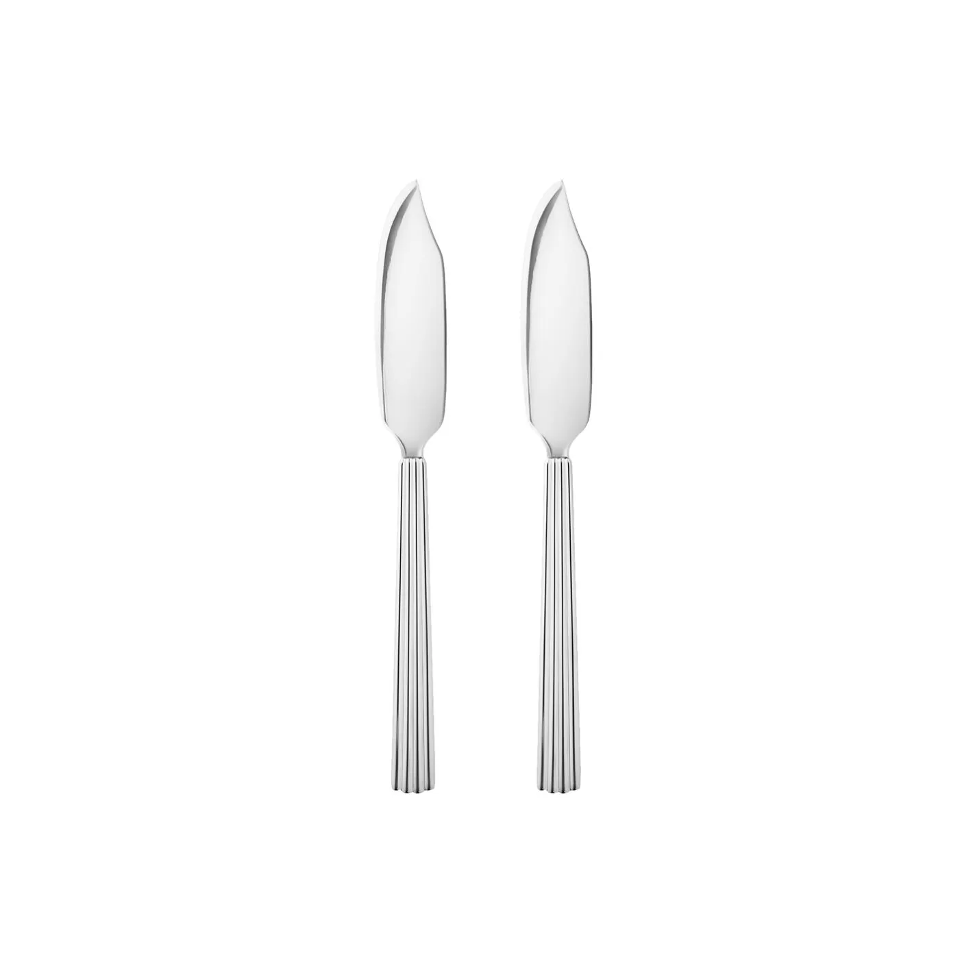 Georg Jensen Bernadotte fiskeknive 2 stk.> Bestik