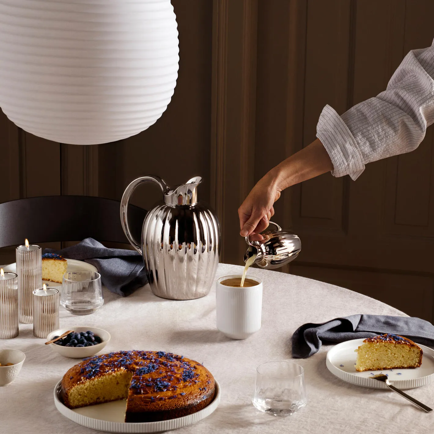 Georg Jensen Bernadotte middagstallerken Ø 26 cm> Tallerkener