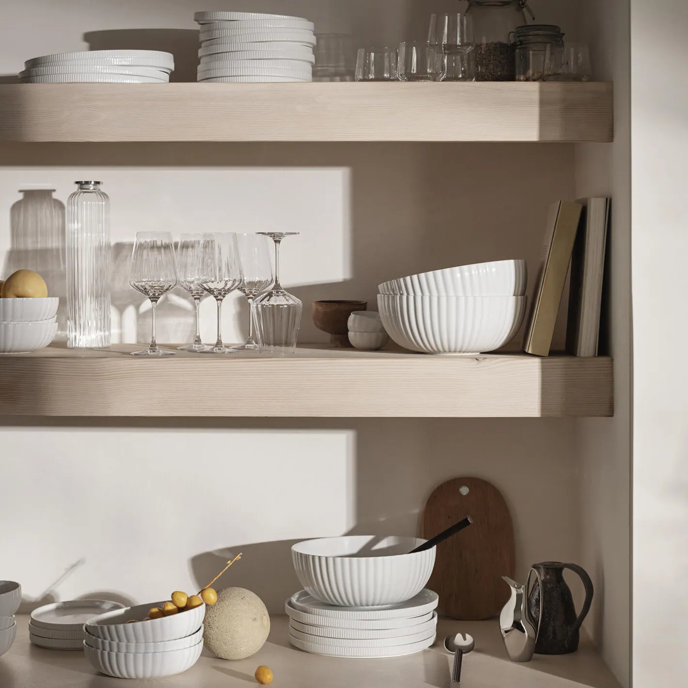Georg Jensen Bernadotte salatskål> Skåle & Fade