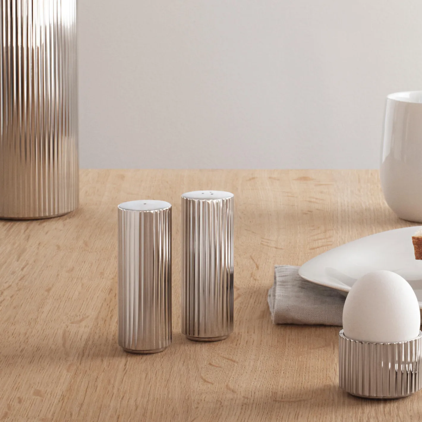Discount Georg Jensen Bernadotte salt- og pebersæt