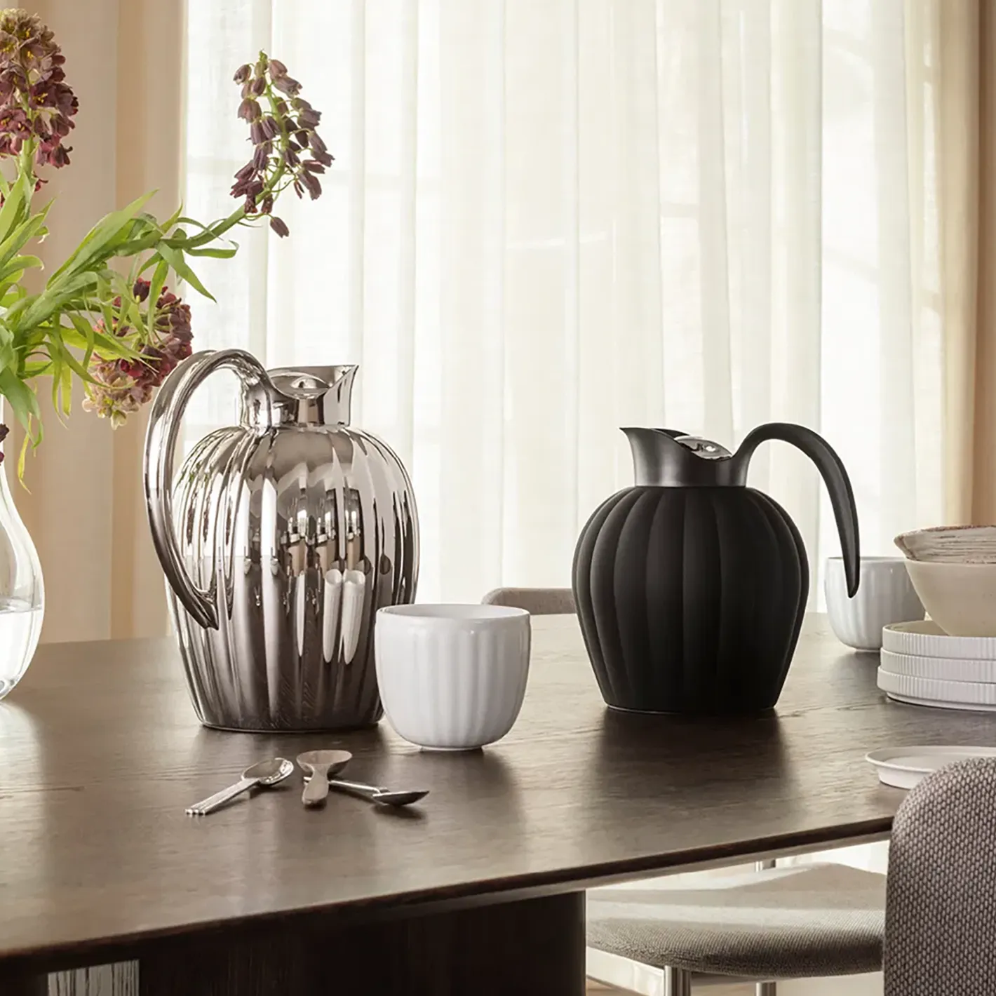 Sale Georg Jensen BERNADOTTE Termokande, midnight black