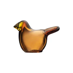 Hot Iittala Birds by Toikka fluesnapper, copper-lemon