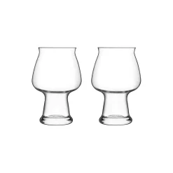 Luigi Bormioli Birrateque cider ølglas 2 stk.> Glas
