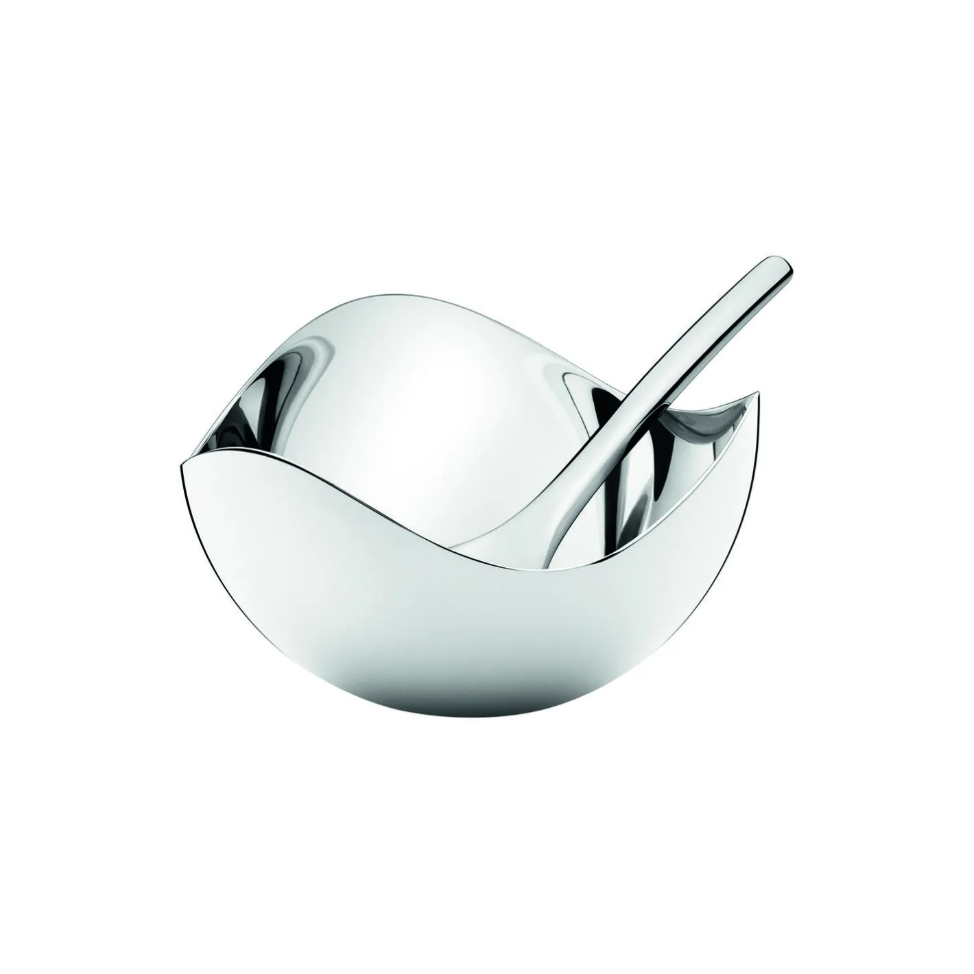 Georg Jensen Bloom saltkar med ske> Køkkenudstyr