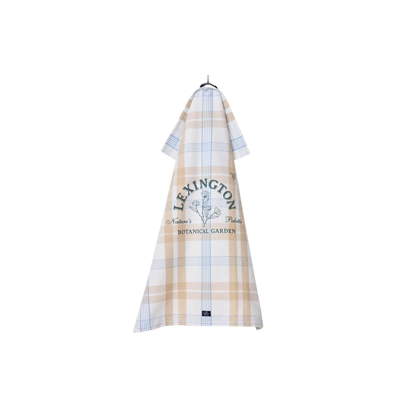 Lexington Botanical Checked Organic Cotton Kitchen Towel,> Køkkentekstiler