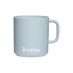 New Design Letters BROTHER favourite kop med hank VIP light blue