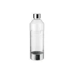 Stelton Brus flaske til kulsyremaskine, clear/steel> Køkkenmaskiner