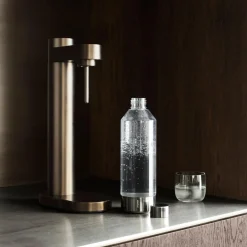 Stelton Brus flaske til kulsyremaskine, clear/steel> Køkkenmaskiner